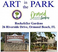 May 2 & 3        	Art in the Park Ormond Beach (The Casements)